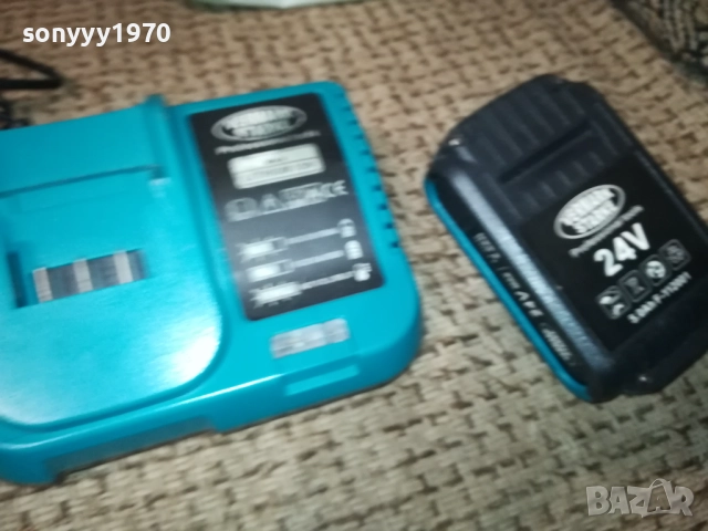 зарядно и батерия за винтоверт или друго 2110251321, снимка 2 - Винтоверти - 52130103