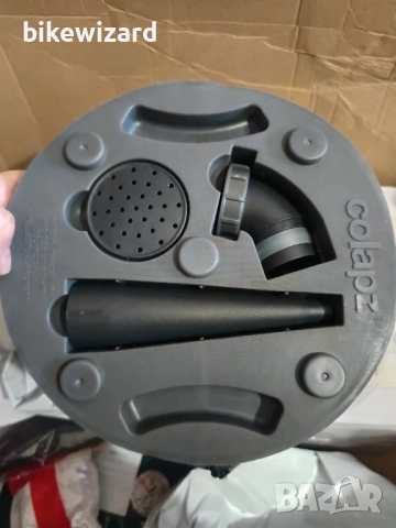 Colapz Сгъваема лейка и кофа 9л. + накрайници НОВА, снимка 6 - Напояване - 52553786