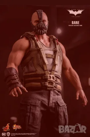 Хот Тойс шедьовър нов и запечатан/ Hot Toys MMS689 THE DARK KNIGHT TRILOGY 1/6 BANE 2.0 , снимка 9 - Колекции - 55973383