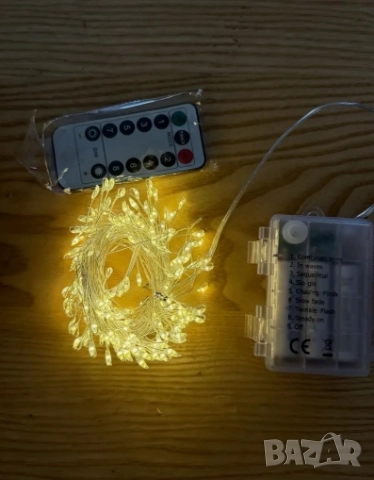 🎄 Коледни лампички на батерии  