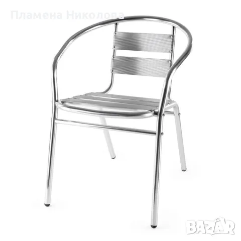 Алуминиев стол Muhler, 54x55xH74см, снимка 1