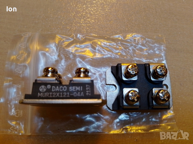 MURI2x121-04A, Super Fast Dual Diode module 400V, 2x120A, 100ns в корпус SOT227B