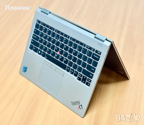 Lenovo X1 Titanium Yoga 2-in-1/CORE i5-1130G7/16GB/512GB SSD/2K Touch 100% sRGB, снимка 5 - Лаптопи за работа - 52887156