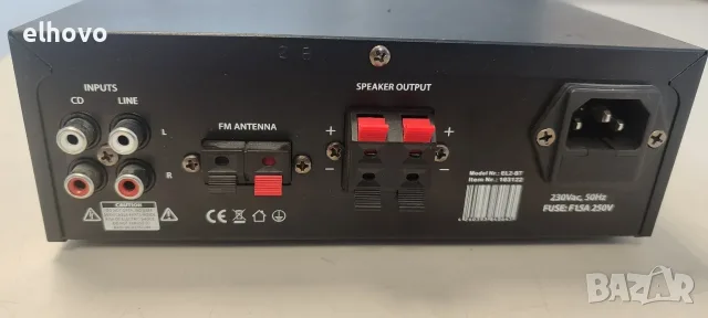 Ресивър E-lektron EL2-BT, снимка 3 - Ресийвъри, усилватели, смесителни пултове - 55831928