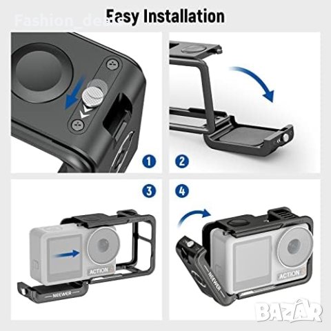 Нов предпазител протектор изцяло метален за Osmo Action 3/ Видеосистема Камера, снимка 3 - Друга електроника - 41503362