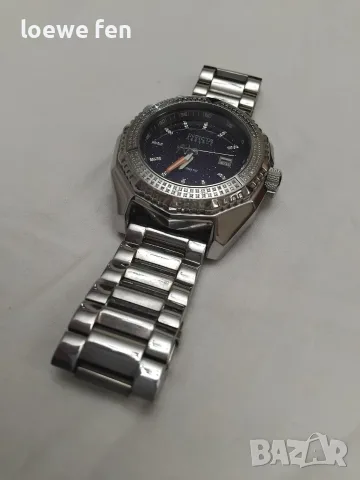 Invicta Akula Automatic Автоматик с истински диаманти по безела и циферблата! 54 мм каса!, снимка 3 - Мъжки - 56154848