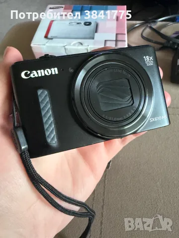Canon Powershot SX610 HS отличен фотоапарат с wifi, 20 megapixels