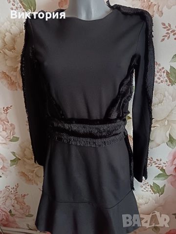 черна рокля H&M