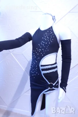 Детска рокля за спортни танци, снимка 2 - Детски рокли и поли - 47425453
