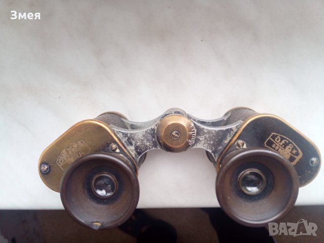 Бинокъл Carl Zeiss Jena D.F. 8x, снимка 2 - Антикварни и старинни предмети - 34163342