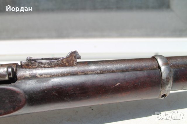 Англииска пушка ''Енфилт'' 1868 г., снимка 7 - Антикварни и старинни предмети - 41435373