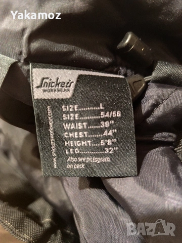 мъжко работно яке Snickers , снимка 5 - Якета - 53275660