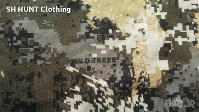 Mackenzi QUICK DRY WILD TREES PIXEL T-Shirt размер L за лов тениска - 2364, снимка 6 - Екипировка - 53816072