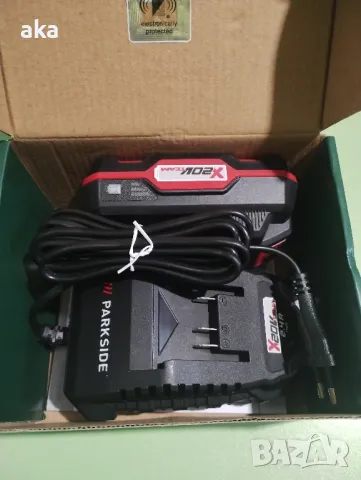 Комплект PARKSIDE Батерия 20V 2Ah + зарядно устройство ново, снимка 6 - Други инструменти - 48310761