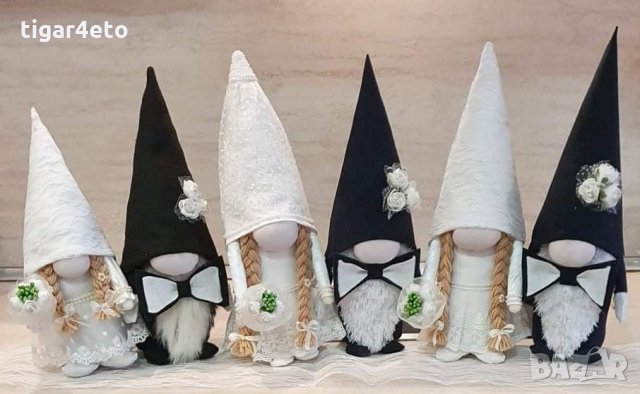 Булка Младоженец Младоженци Гном, снимка 2 - Други - 36014955