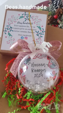 Коледни топки "Снежковци", снимка 2 - Други - 48086231