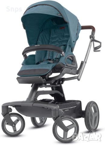 Спортна детска количка Inglesina AG60K0ASG Quad Green, снимка 3 - Детски колички - 42098231