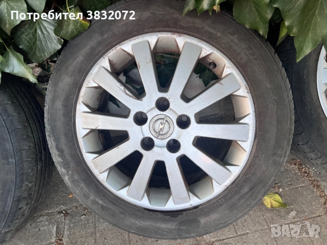 Джанти с гуми Опел Зафира 5*110 R16, снимка 2 - Гуми и джанти - 51712166