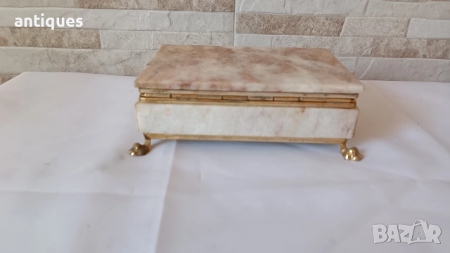 Кутия за бижута - мраморна - българско производство, снимка 6 - Антикварни и старинни предмети - 51847092