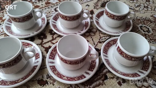 6 комплекта чашка с чинийка ENGLAND по 10 лв.всеки комплект,STEELITE international ,лимитирана серия, снимка 4 - Сервизи - 48488416