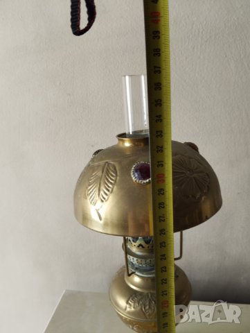 стара френска газова /газена/ лампа, снимка 3 - Други ценни предмети - 41797110