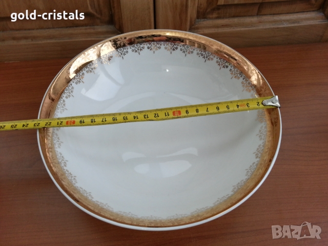 Луксозен сервиз за хранене Чехословакия, снимка 4 - Антикварни и старинни предмети - 36086199