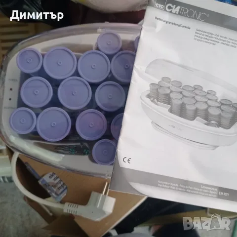 ЧИСТО НОВИ Електрически терморолки за коса Clatronic LW 3371 – 24 бр., снимка 2 - Други - 56224283