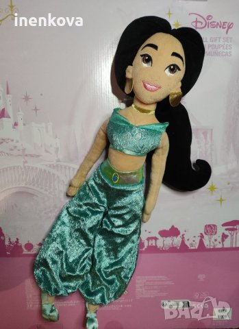 Оригинална плюшена кукла Жасмин - Аладин и вълшебната лампа - Дисни Стор Disney store , снимка 3 - Кукли - 39131095