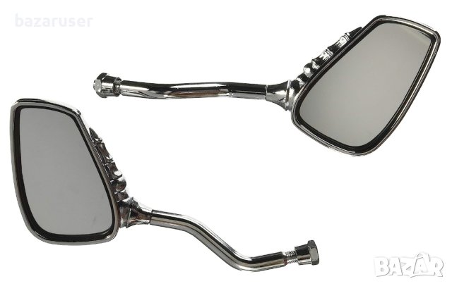 Ново Огледало за Мотоциклет к-т 2 бр -8/10мм Monster АТ-8157, снимка 2 - Части - 41450375