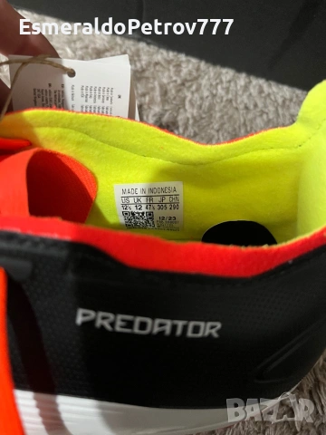 Мъжки футболни бутонки Адидас Predator, снимка 5 - Спортни обувки - 53485919
