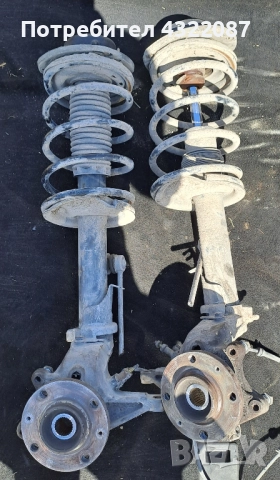 Амортисьори , пружини, шенкел , главина от Пежо / Peugeot 206 2.0HDI 90к.с RHY 