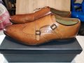 Елегантни мъжки официални обувки от естествена кожа PIER ONE №48