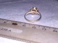 СРЕБЪРЕН АР ДЕКО СТИЛ СКЪПОЦЕНЕН ПРЪСТЕН СРЕБРО 925 с ШЛИФОВАН КАМЪК РОЗОВО КОТЕШКО ОКО 21661, снимка 14