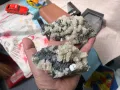 Друзи желязо+пирит+кристал-2 броя, снимка 1