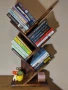 Етажерка за книги от дърво, снимка 3