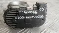 Дроселова клапа Mercedes C200 W203 2003 A1111410325 0280750074 Mercedes-Benz C-Class 203 (W/S/CL), снимка 3