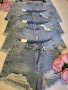 панталонки деним с камъни , снимка 5