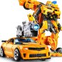 Интерактивна детска играчка робот, Трансформърс - 200*180*85 мм./ Цвят: жълт 