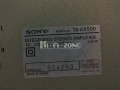 Усилвател   Sony ta-ax500 , снимка 9