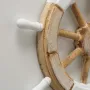 Корабен рул-30х30х3 см./морска декорация за стена/декоративен корабен рул, снимка 3