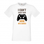 Мъжка тениска I Can't Adult Now, снимка 1 - Тениски - 36193257