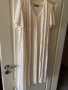 Елегантна нова романтична плисирана дълга нежна бяла рокля Zara , снимка 1 - Рокли - 40210139