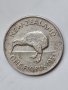SCARCE. NEW ZEALAND 🇳🇿 ONE FLORIN 1934, снимка 1