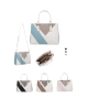 Дамска чанта с геометричен дизайн, снимка 6