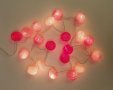 лампички с 20 топки (ръчна изработка) / коледни / Монтесори легло, снимка 3