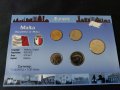 Малта - Комплектен сет от 5 монети , 2001-2005, снимка 1 - Нумизматика и бонистика - 42483470