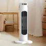 Керамична вентилаторна печка 2-в-1 1500W с дистанционно, снимка 1