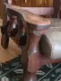 Масивно дърво и естествена кожа, снимка 6