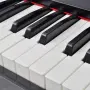 vidaXL Дигитално пиано с 88 клавиша и педали, борд от черен меламин, снимка 2