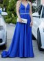Абитуриентска рокля - цвят кралско синьо, снимка 2